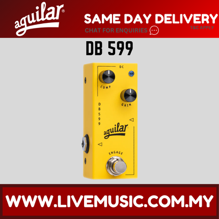 Aguilar DB 599 Bass Compressor Pedal (DB599 DB-599)