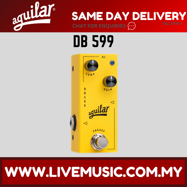 Aguilar DB 599 Bass Compressor Pedal (DB599 DB-599)