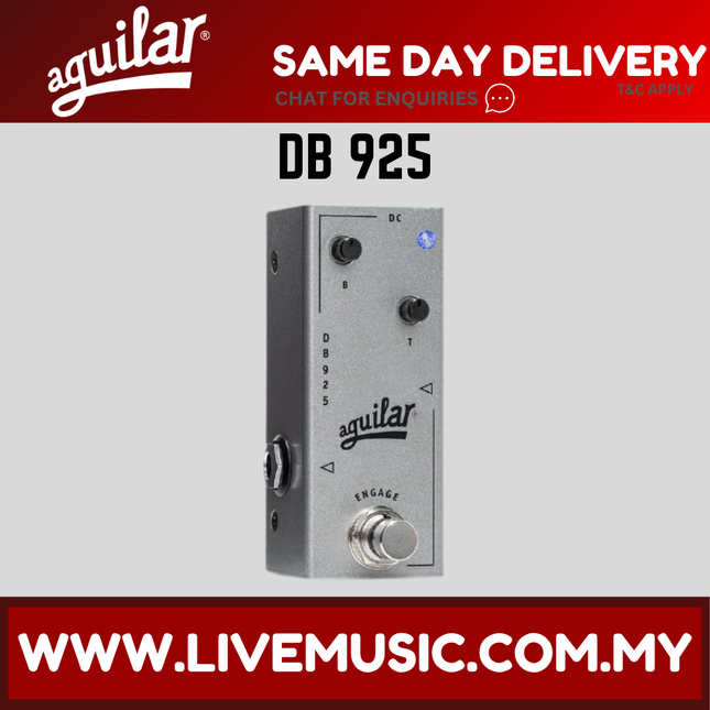 Aguilar DB 925 Bass Preamp Pedal (DB925 DB-925)