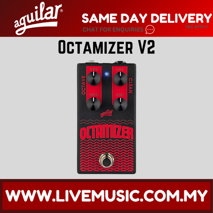 Aguilar Octamizer V2 Bass Guitar Effects Pedal