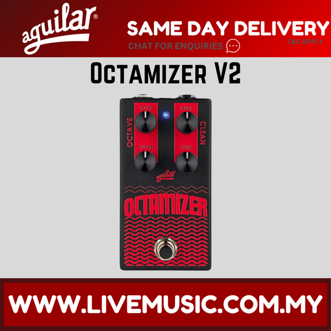 Aguilar Octamizer V2 Bass Guitar Effects Pedal