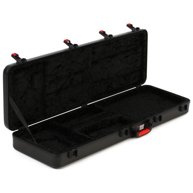 Gator GTSA-GTRBASS ATA Molded Bass Guitar Case - w/TSA Latches for Bass Guitars (GTSA GTRBASS)