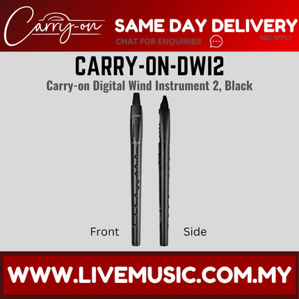 Blackstar CARRY-ON-DWI2 Wing Instrument - Black ( CARRY ON DWI 2 CARRYONDWI2 )