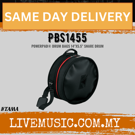 Tama PBS1455 5.5 x 14 Inch PowerPad Snare Drum Bag (PBS-1455/PBS 1455)