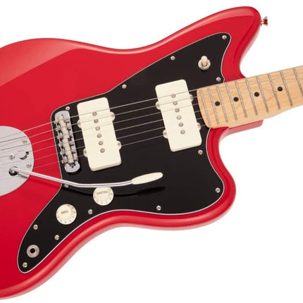 Fender Japan Hybrid II Jazzmaster Electric Guitar, Maple Fretboard with Gig Bag - Modena Red