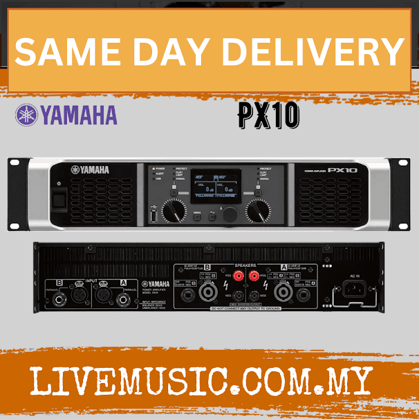 Yamaha PX10 2-channel Power Amplifier (PX-10)