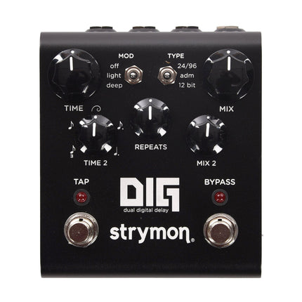 Strymon DIG Dual Delay Guitar Effects Pedal, Midnight Edition