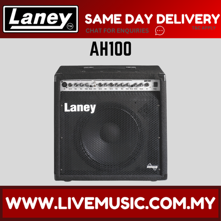 Laney AH100 100W Multi- Instrument Combo Amp with Bluetooth ( AH-100 AH 100 ) Replace AH80 AH-80