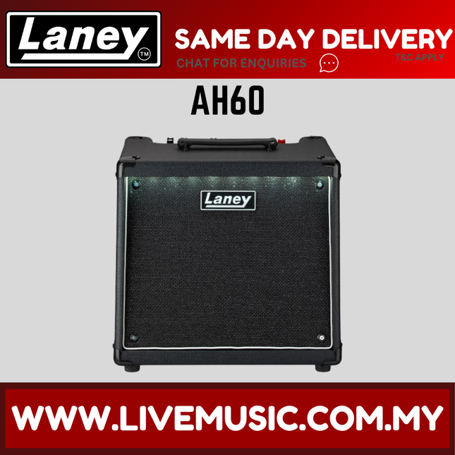 Laney AH60 60W Multi-Instrument Combo Amp with Bluetooth ( AH-60 AH 60 ) Replace AH40 AH-40