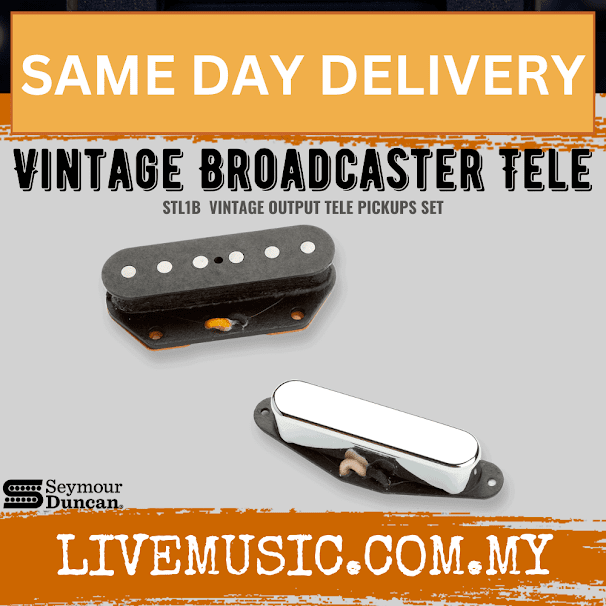 Seymour Duncan STL1B Vintage Broadcaster Tele Set Pickup ( STL 1B / STL-1B )