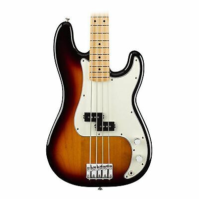 Fender Player Precision Bass Electric Guitar, Maple Fretboard - 3-Tone Sunburst