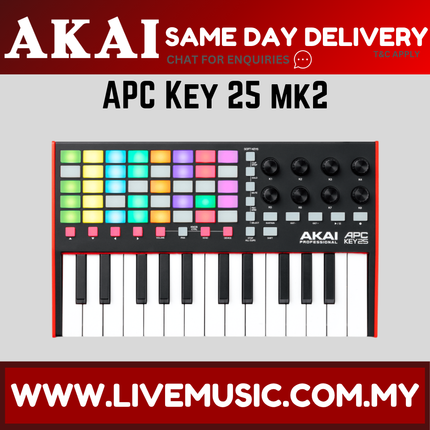 Akai Professional APC Key 25 MK2 25-key Keyboard Controller