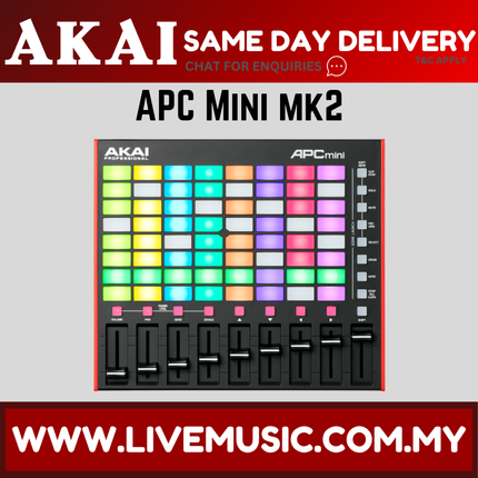 Akai Professional APC Mini MK2 - Compact Ableton Live controller