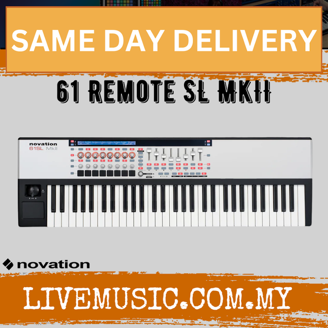 Novation 61 Remote SL Mk II 61-key USB MIDI Controller