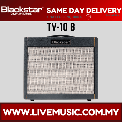 Blackstar TV-10 B 10-watt, 1 x 12-inch Tube Combo Amplifier (TV10B TV 10 B)
