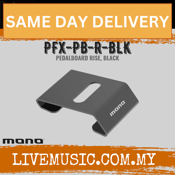 MONO Pedalboard Rise - Black (PFX-PB-R-BLK)