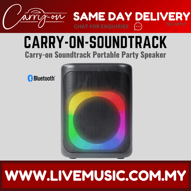 Blackstar Carry-on Soundtrack Portable Party Speaker ( CARRYONSOUNDTRACK )