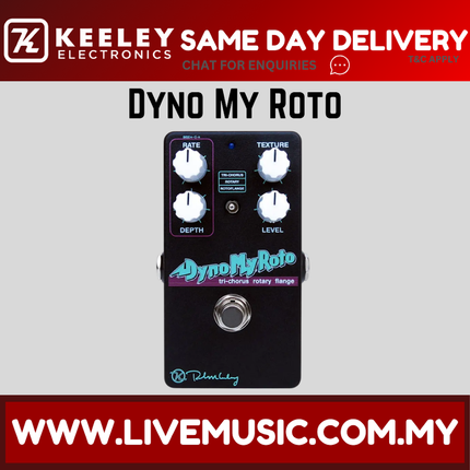 Keeley Dyno My Roto Guitar Effects Pedal