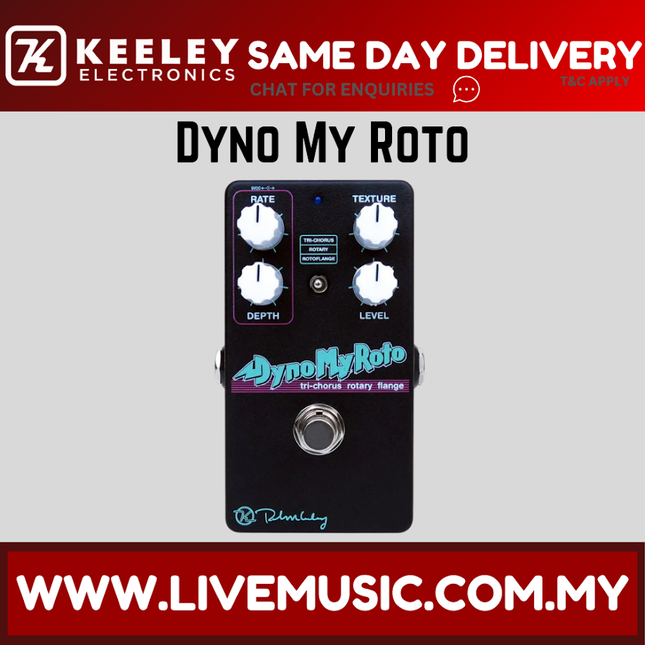 Keeley Dyno My Roto Guitar Effects Pedal