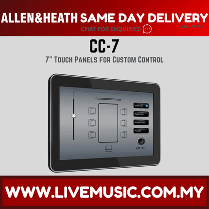 Allen and Heath CC-7 7'" Custom Control Touch Panel Tablet ( CC7 / CC 7 )