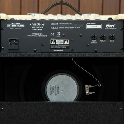 Cort CM30R-BK 30-Watt Electric Guitar Amplifier - Black ( CM30R / CM30RBK )