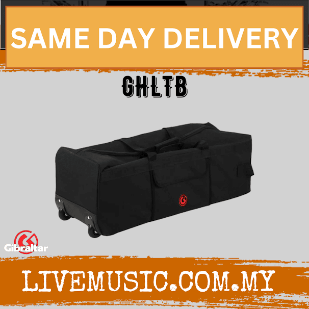 Gibraltar GHLTB Long Hardware Bag with Wheels