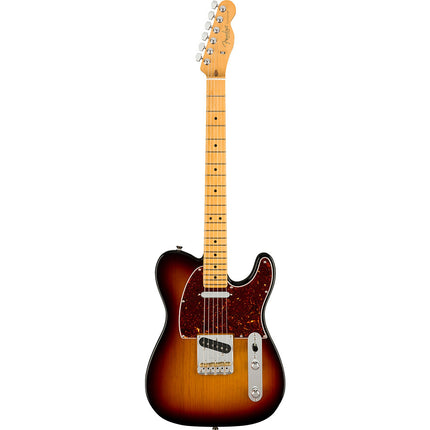 Fender American Professional II Telecaster Electric Guitar, Maple Fretboard - 3-Tone Sunburst