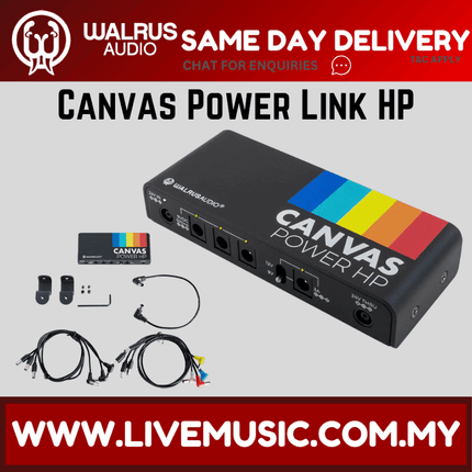Walrus Audio Canvas Link HP Pedal Power Supply