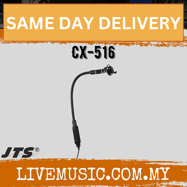 JTS CX-516 Instrument Condenser Microphone ( CX516 / CX 516 )