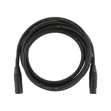Fender Professional Series Microphone Cable, 10ft - Black