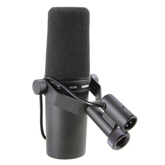 Shure SM7B Dynamic Vocal Microphone w/ FREE Pop Filter, XLR 3m Cable and Mic Holder ( SM-7B / SM 7B )