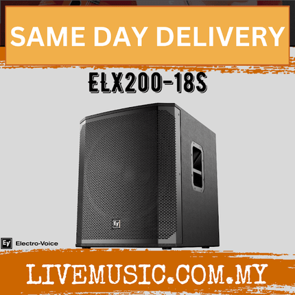 EV Electro-Voice ELX200-18S 1600W 18" Passive Subwoofer ( ELX20018S / ELX200 18S )