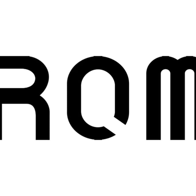 Aroma logo graphic in red and black, branding for the AG-04 mini guitar amplifier