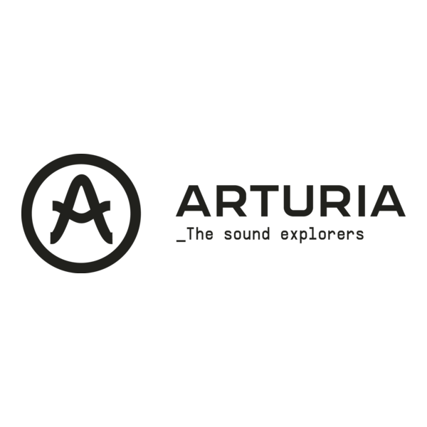 Arturia Minilab 37 Mk3 Arturia logo with 'The sound explorers' text