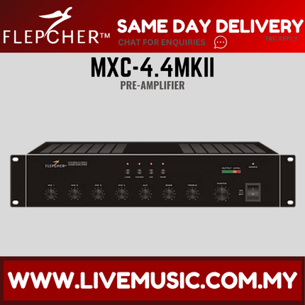Flepcher MXC4.4 4 Mono 4 Stereo Pre-amplifier ( MXC44 / MXC44MKII )