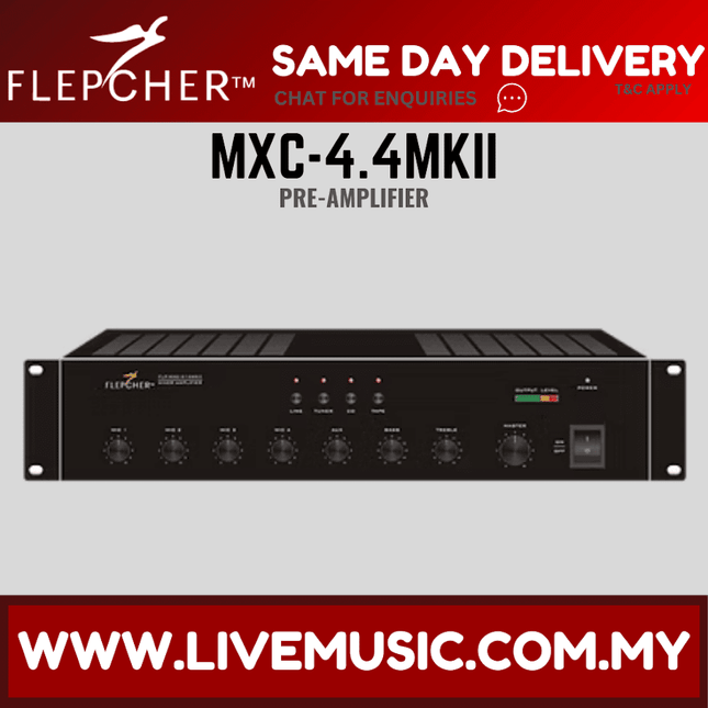 Flepcher MXC4.4 4 Mono 4 Stereo Pre-amplifier ( MXC44 / MXC44MKII )