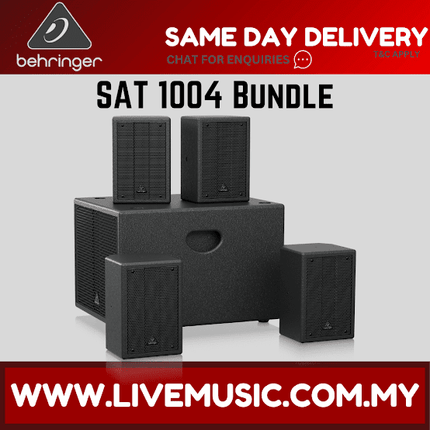Behringer SAT 1004 Bundle Complete Pub Installation Speaker - Bundle ( SAT-1004 / SAT1004 )