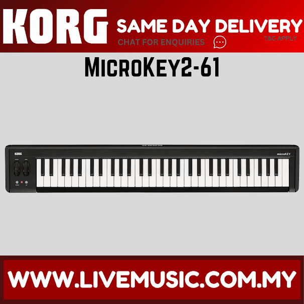 Korg microKEY2-61 - Midi Keyboard (MicroKey2 61 / Microkey2 61 / Microkey 2 61)
