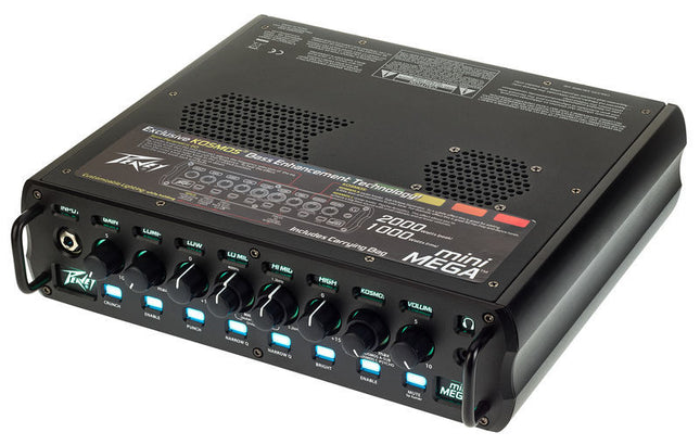 Peavey MiniMega 1000-Watt Lightweight Bass Head (Mini Mega/Mini-Mega)