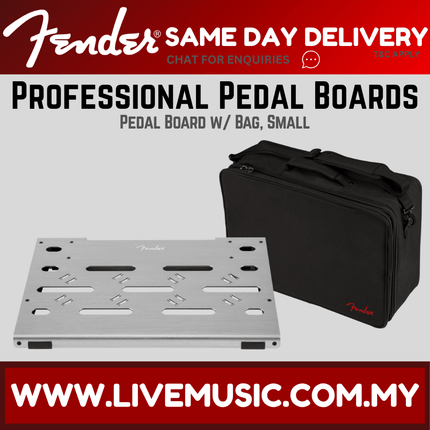 Fender Professional Pedal Board w/ Bag, Small