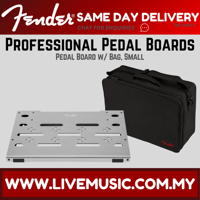 Fender Professional Pedal Board w/ Bag, Small