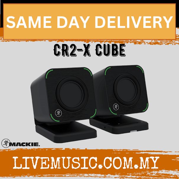 Mackie CR2-X Cube Compact Desktop Speaker ( CR2 X / CR2X )