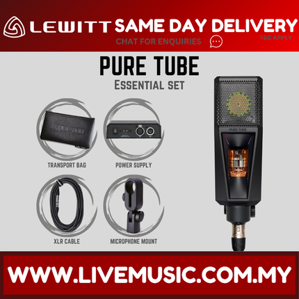 Lewitt PURE TUBE Essential Set Cardioid Tube Microphone