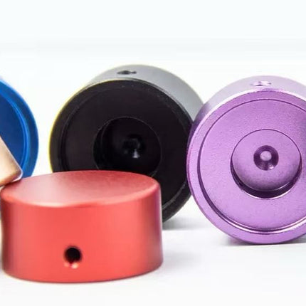Kadenza KST-3 Effect Footswitch Topper Aluminium Alloy Pedal Caps - 3pcs ( KST 3 KST3 )