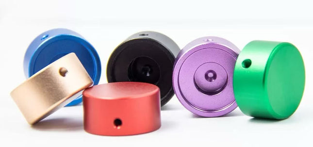 Kadenza KST-3 Effect Footswitch Topper Aluminium Alloy Pedal Caps - 3pcs ( KST 3 KST3 )