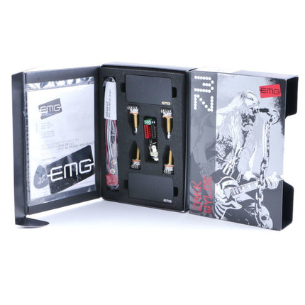 EMG ZW Set Zakk Wylde Active Humbucker Pickup Set - Black