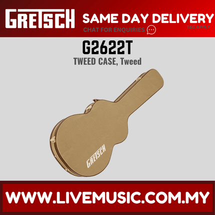 Gretsch G2622T Tweed Guitar Case, Tweed