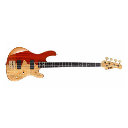 Cort Jeff Berlin Signature Series Rithimic Bass Guitar Ebony Fretboard with Bag - Natural Glossy