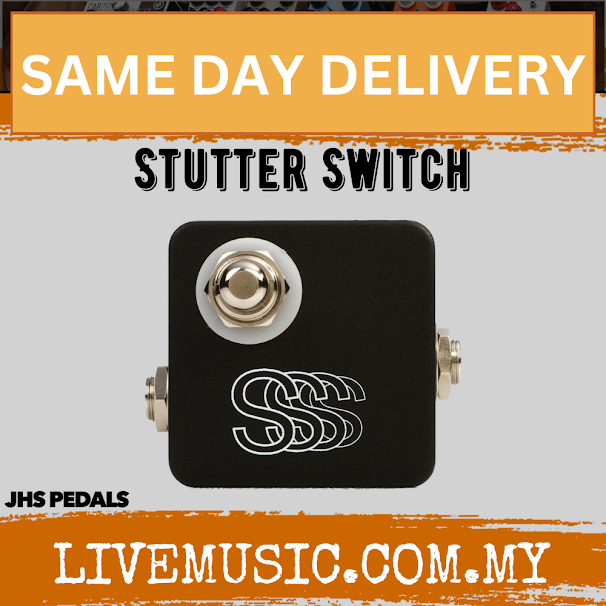 JHS Stutter Switch Momentary Mute Switch Pedal