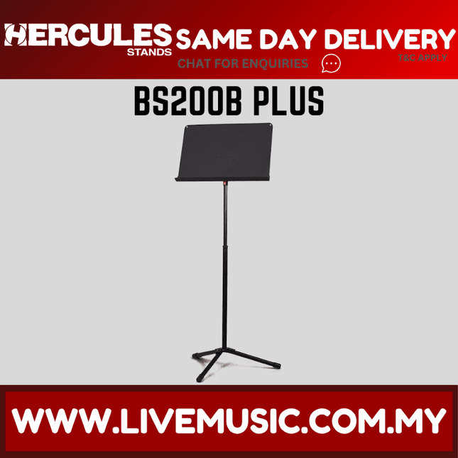 Hercules BS200B PLUS Symphony Stand W/quick Release Mechanism ( BS200BPLUS )